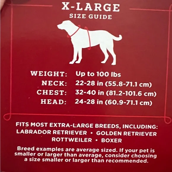 NWT XL Red Dog Sweater Measurements in photos - Picture 2 of 5